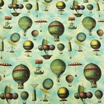 Italian Florentine Origami Paper - AIR BALLOONS