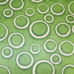 Lokta Paper Origami Pack - Circles - OLIVE GREEN